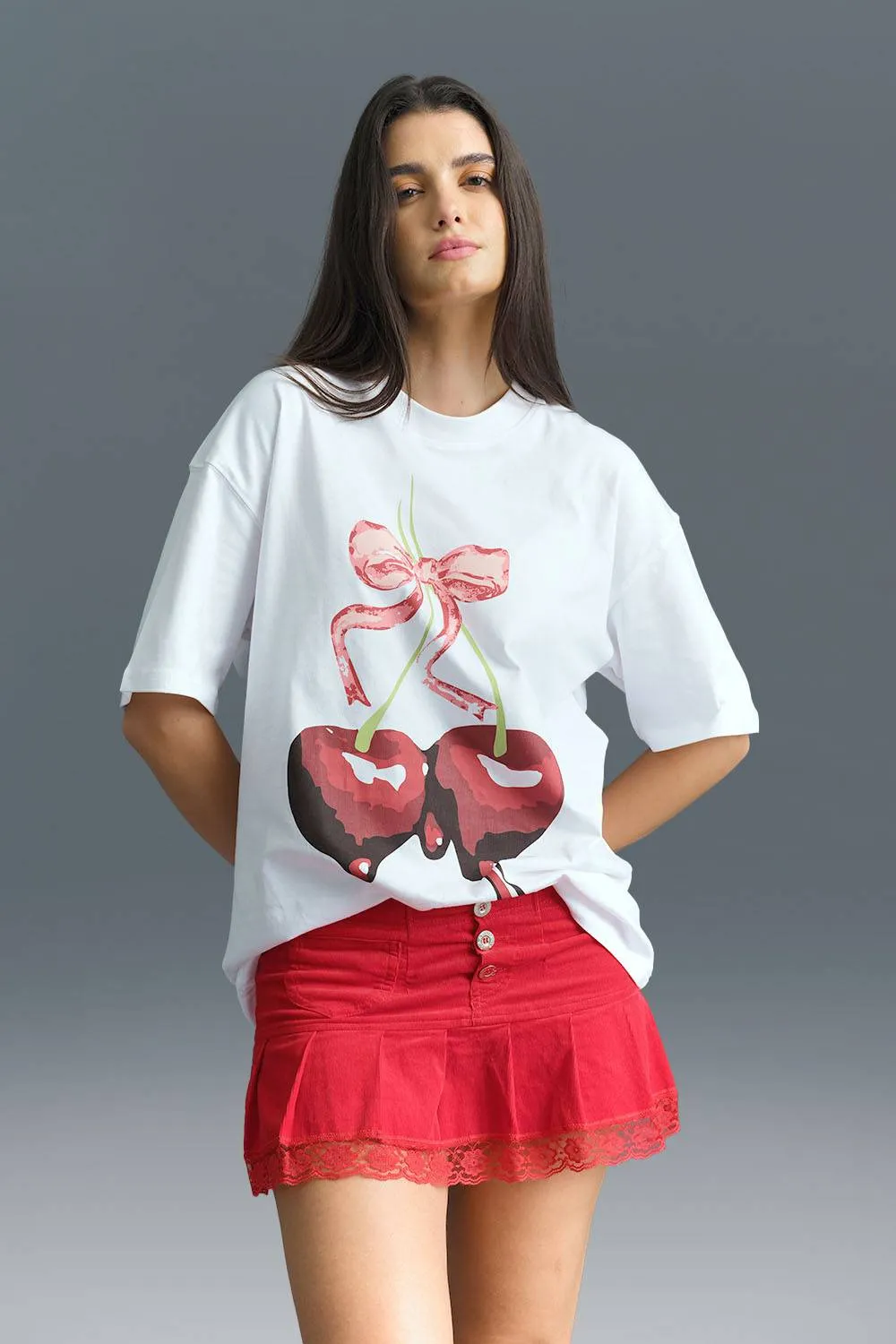 Cherry Oversized T-shirt