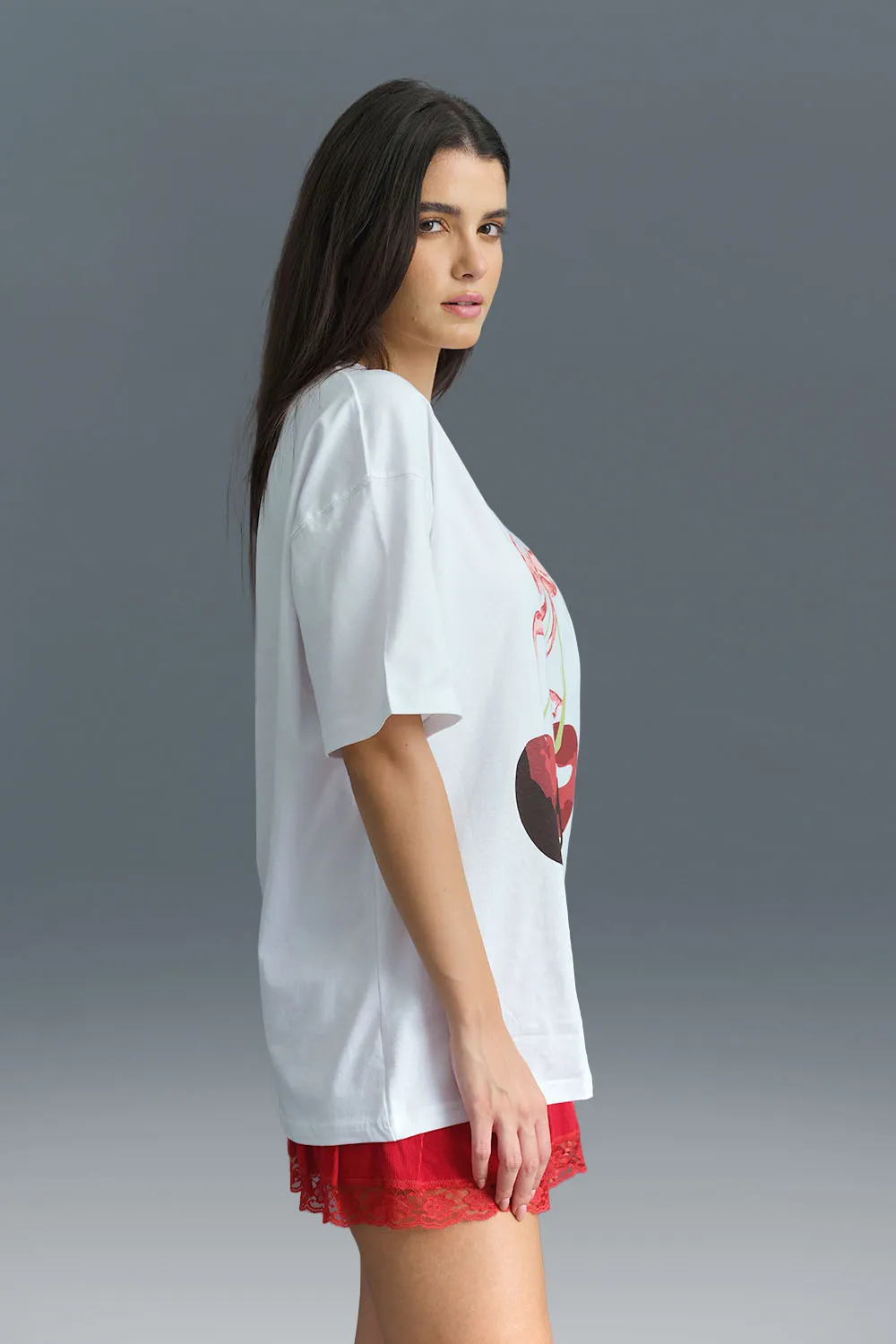 Cherry Oversized T-shirt