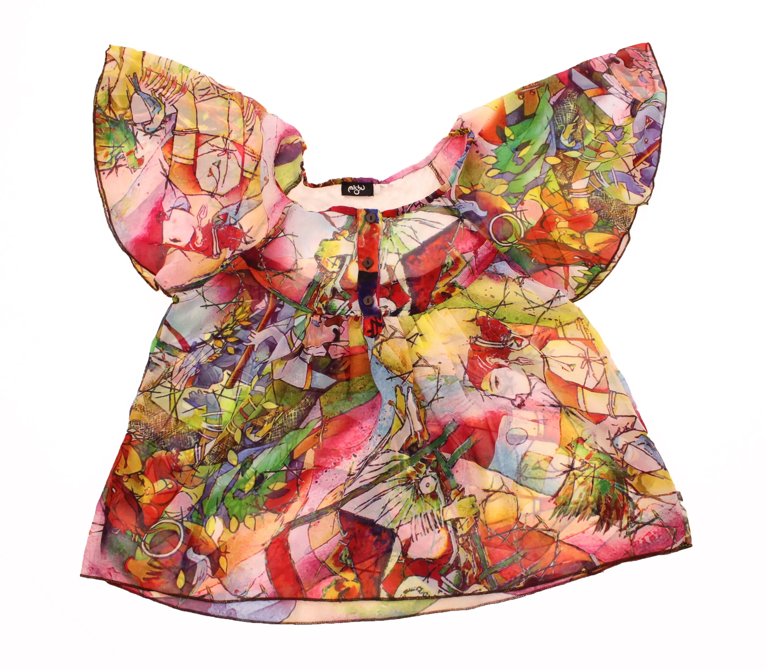 Chiffon Flow Top