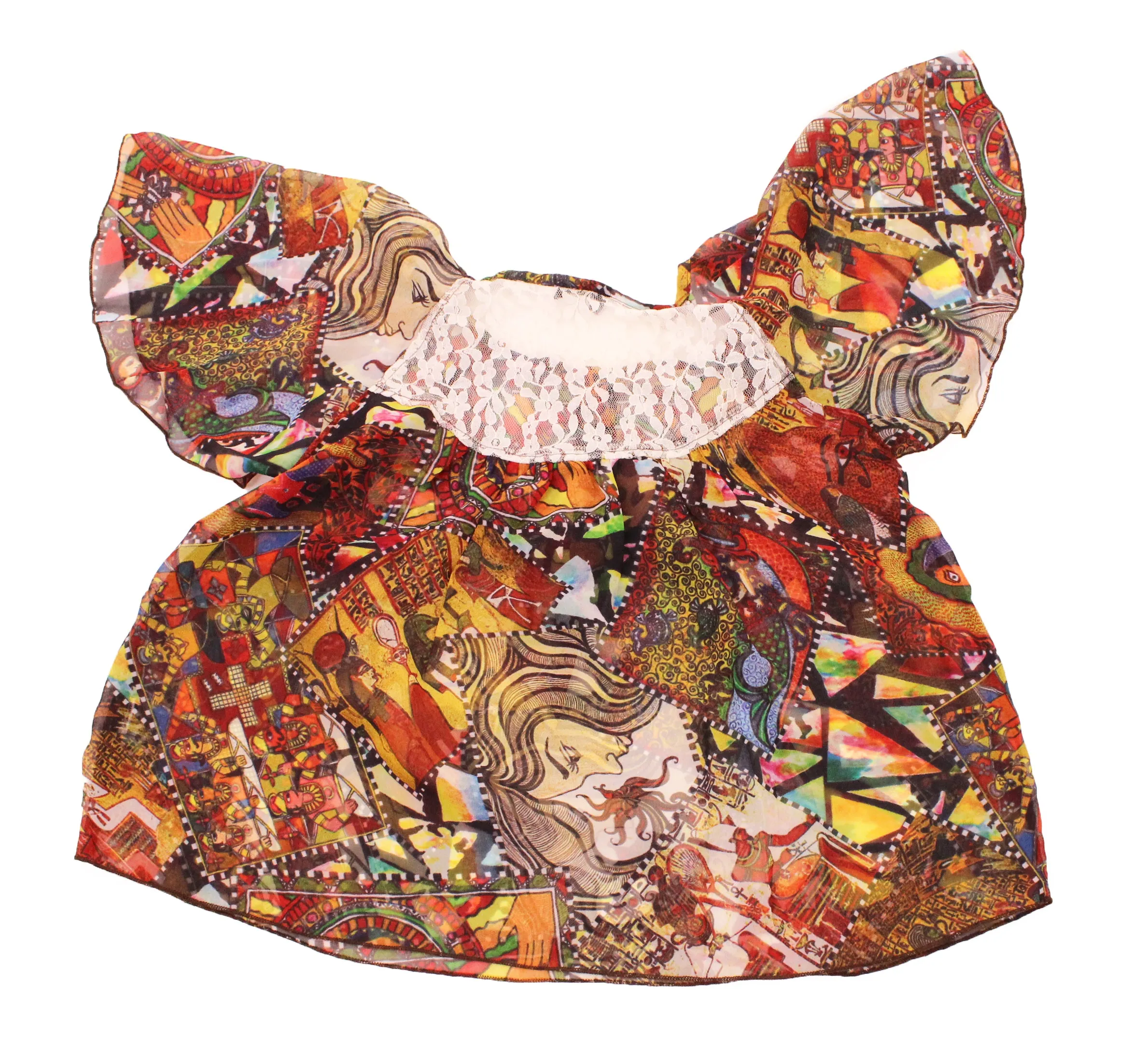 Chiffon Flow Top
