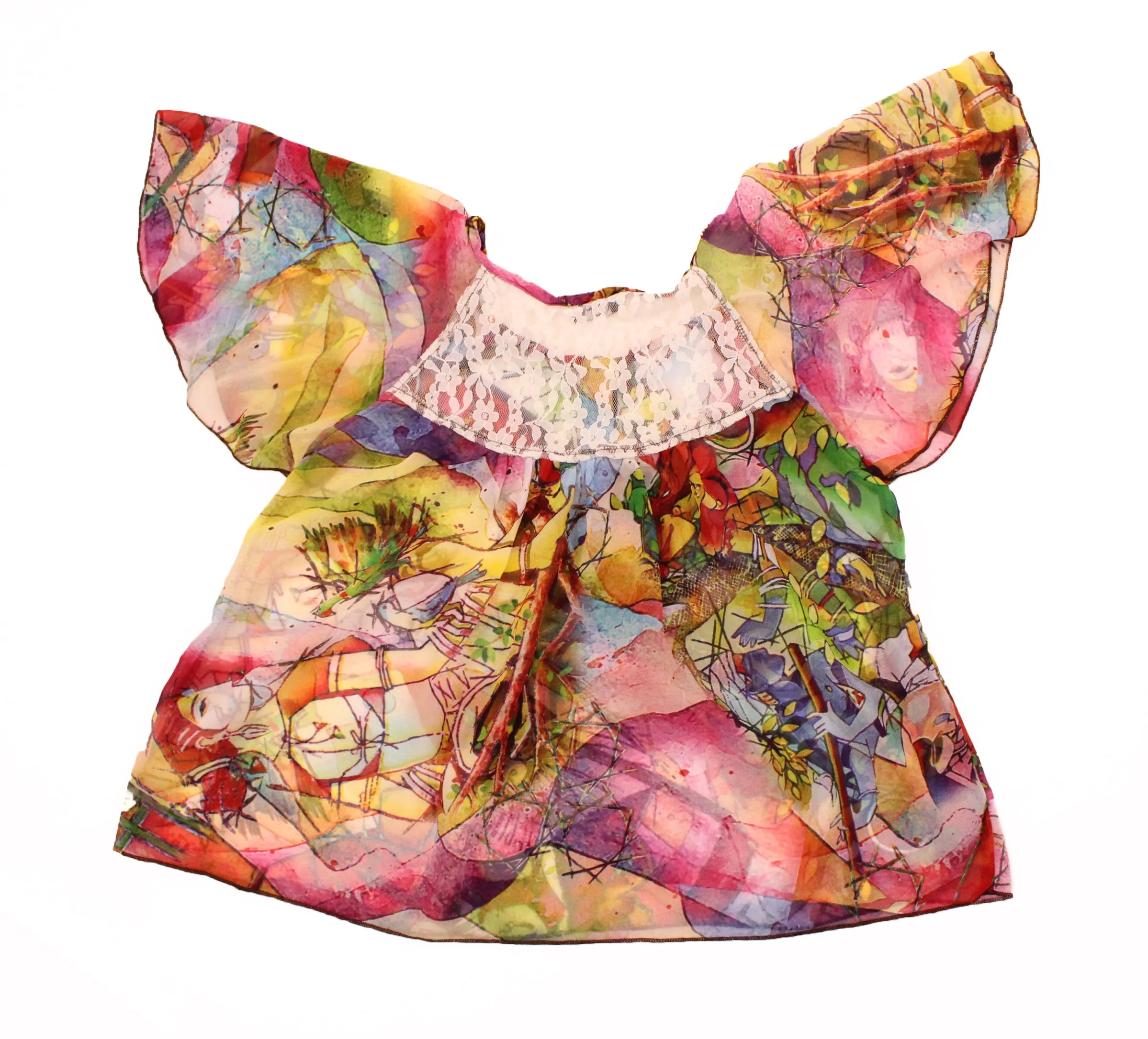 Chiffon Flow Top