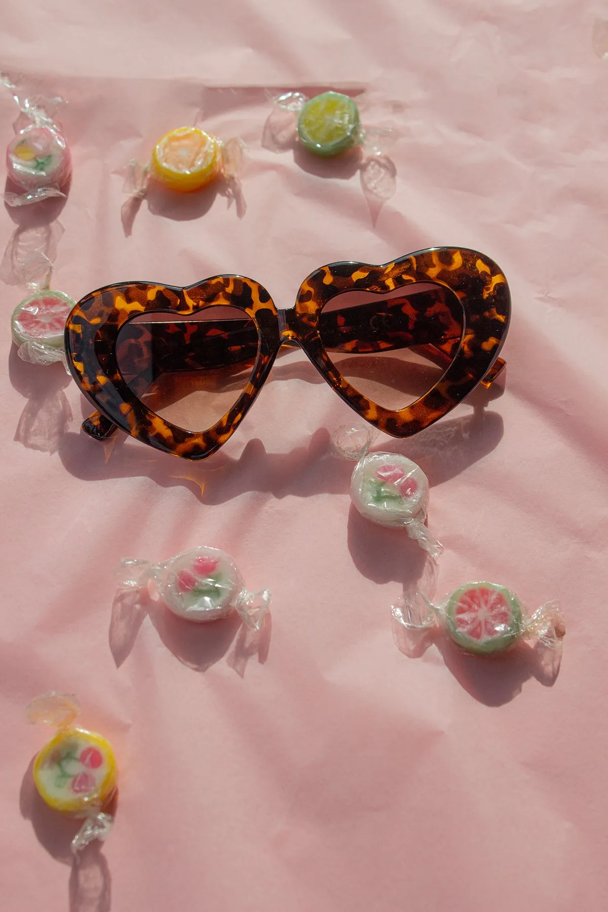 Chunky Oversized Heart Sunglasses