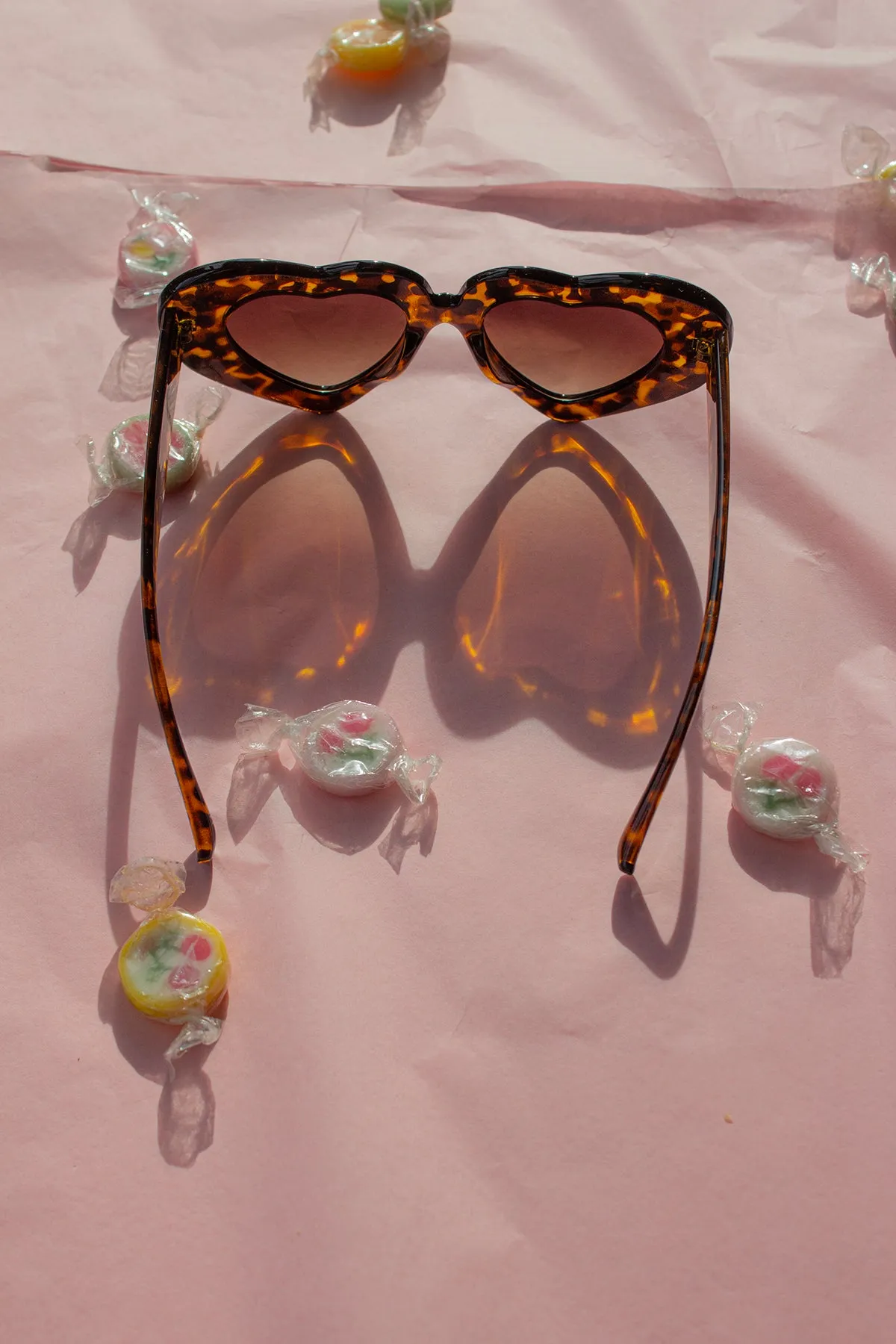 Chunky Oversized Heart Sunglasses