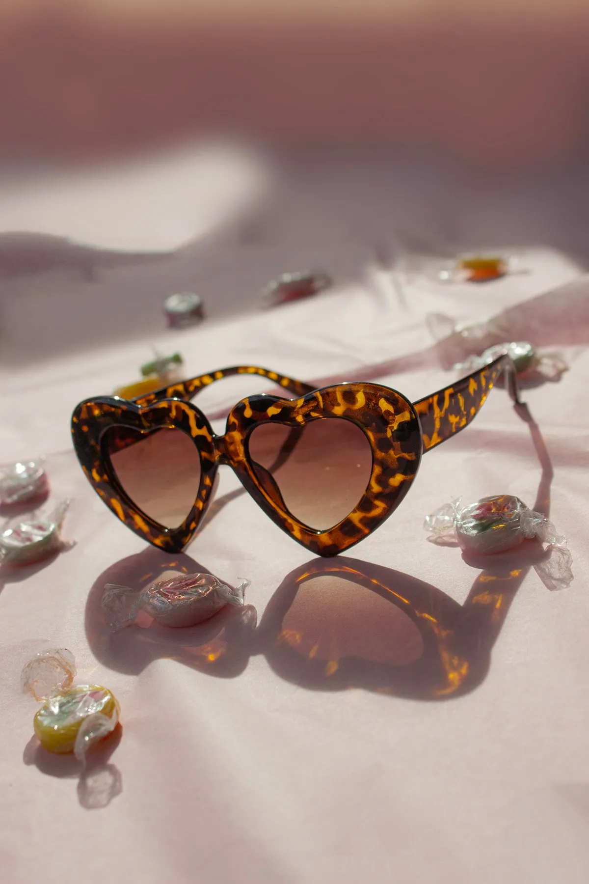 Chunky Oversized Heart Sunglasses