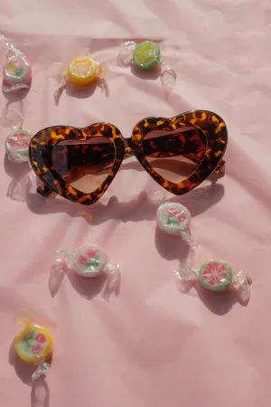 Chunky Oversized Heart Sunglasses