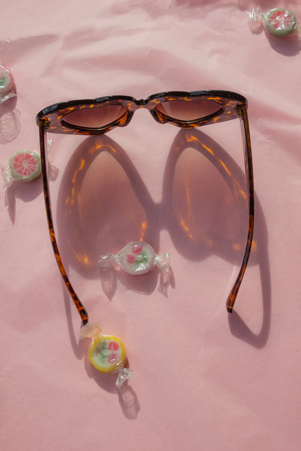 Chunky Oversized Heart Sunglasses