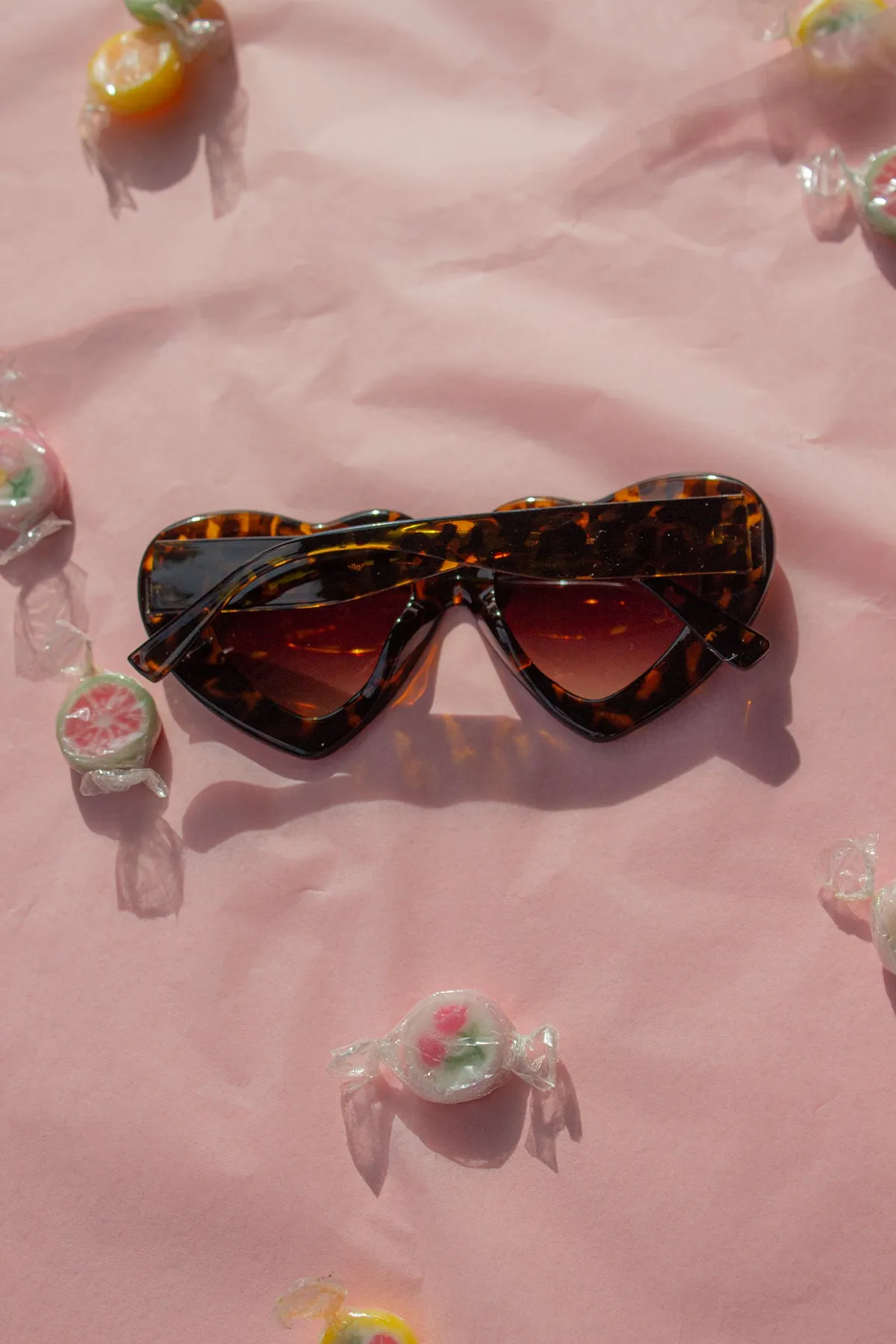 Chunky Oversized Heart Sunglasses