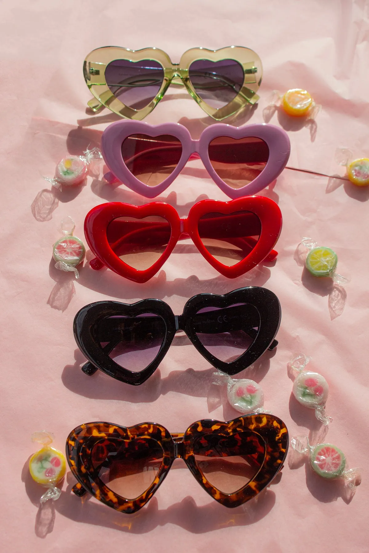 Chunky Oversized Heart Sunglasses