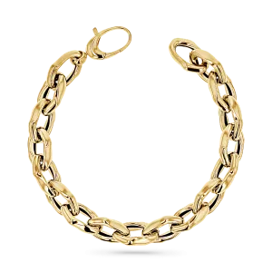 Chunky Sculptured Link Bracelet
