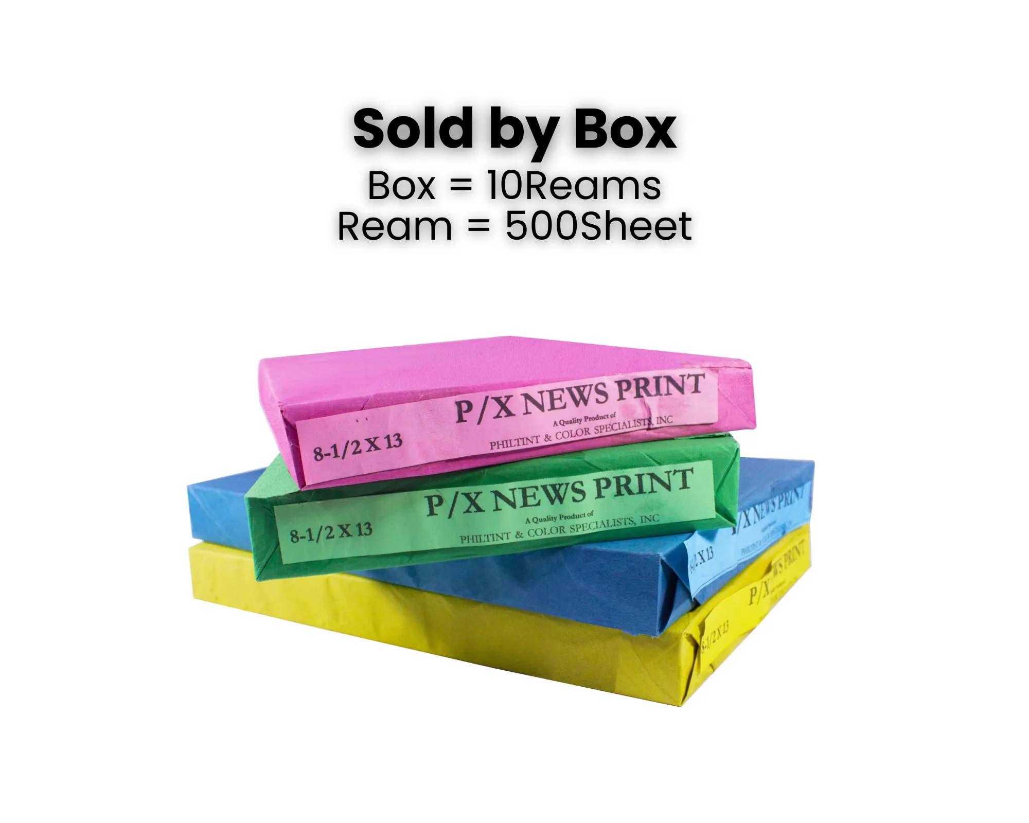Colored Newsprint Paper S16 Long