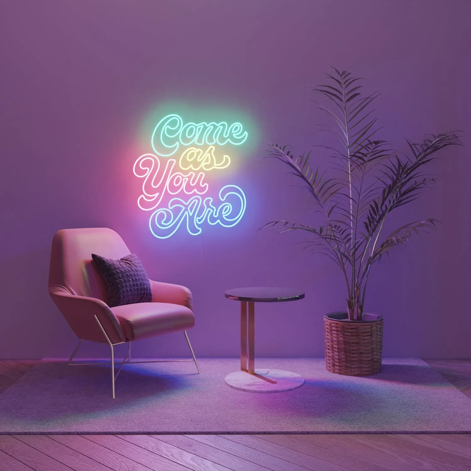 Come as you are by Caren Kreger - LED Neon Sign