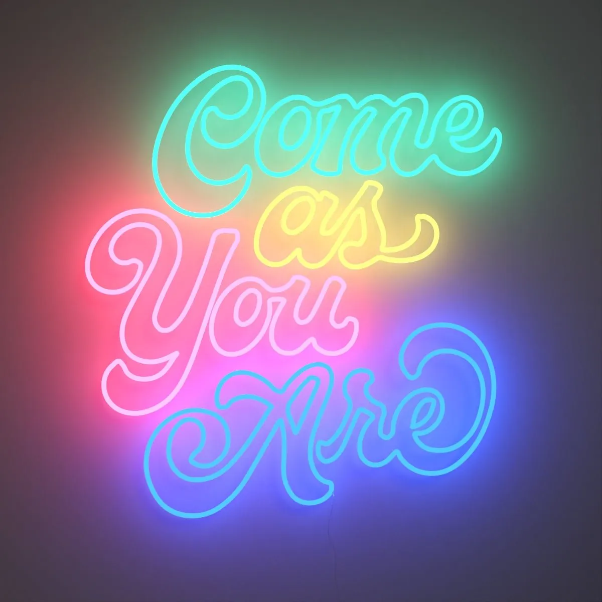 Come as you are by Caren Kreger - LED Neon Sign