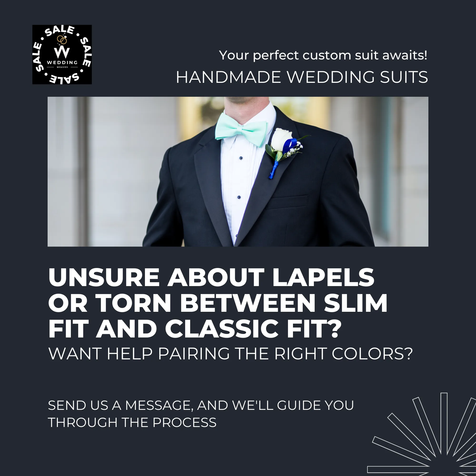 Custom Bespoke Grey Tweed Three-Piece Suit for Men | Vintage Style for Weddings, Engagements, & Winter