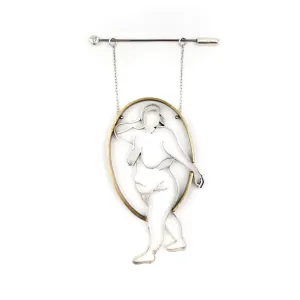 Danielle Attoe Medium Standing Figure Brooch