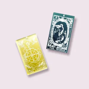 Deluxe: Fortune Teller - It's in the cards... 2 PAIR MISMATCHED SET