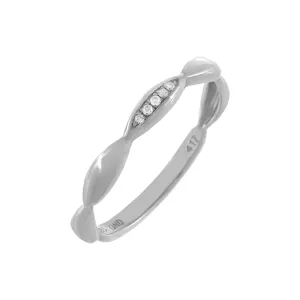 Diamond Bamboo Ring 10K