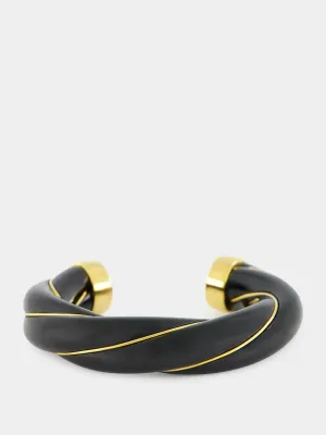 Diana Black XL Bangle