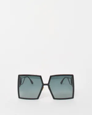 Dior Black Oversized Square Logo GL.3 Sunglasses