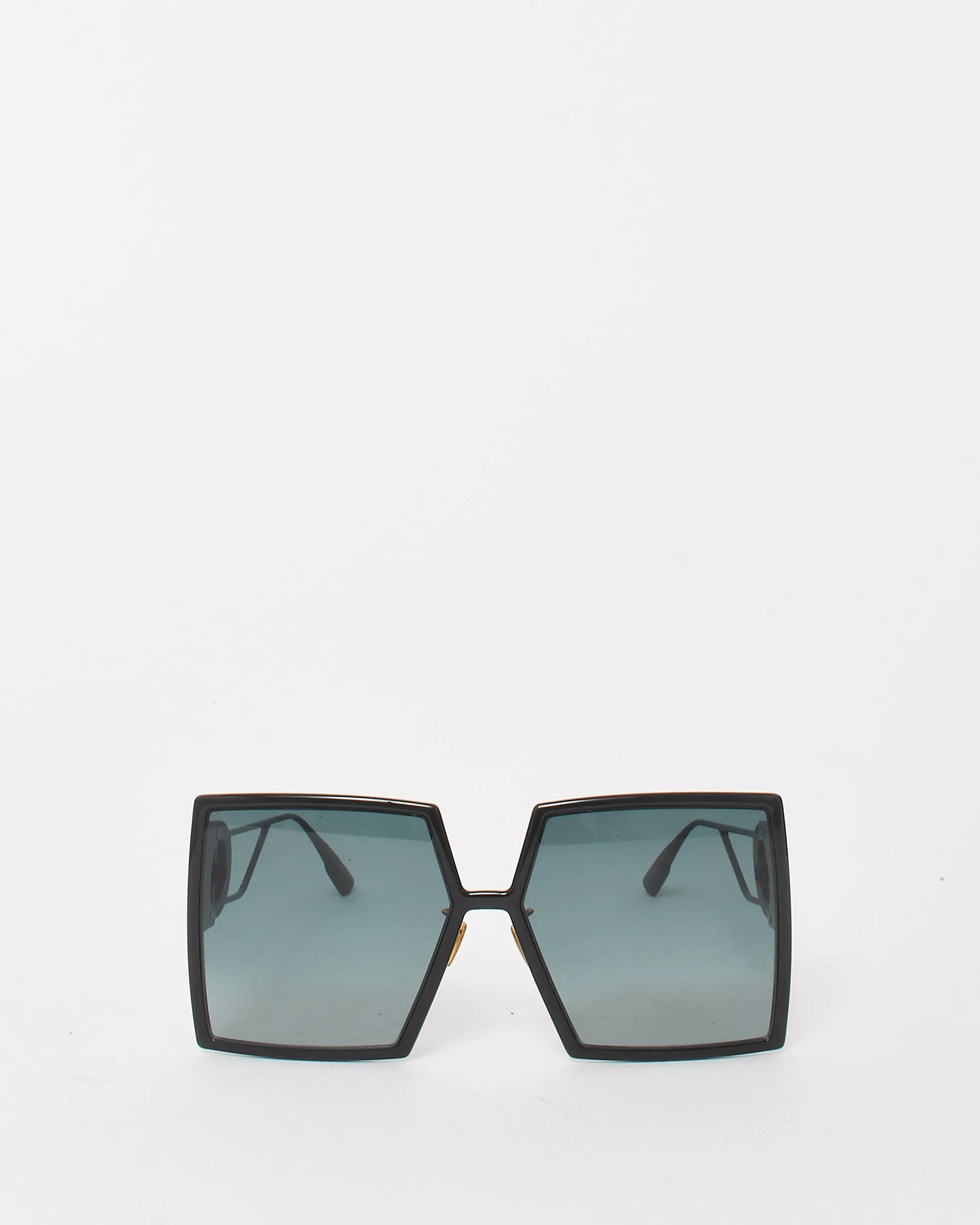 Dior Black Oversized Square Logo GL.3 Sunglasses