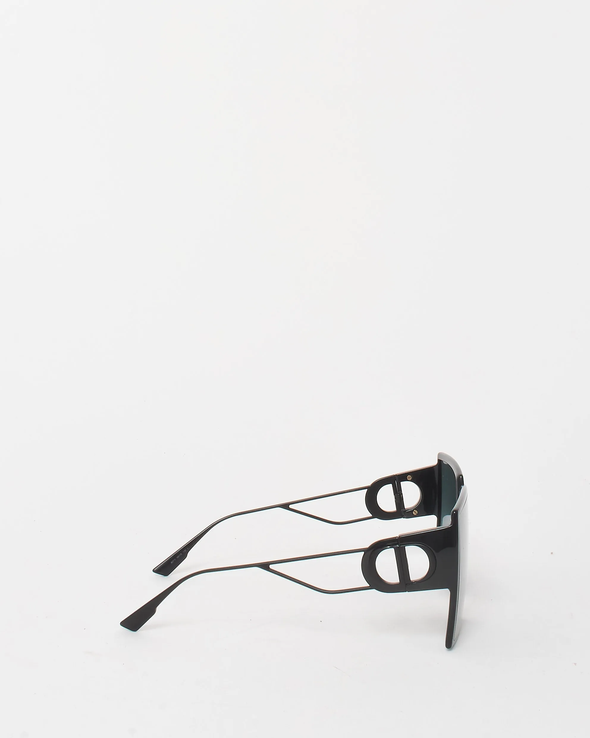 Dior Black Oversized Square Logo GL.3 Sunglasses