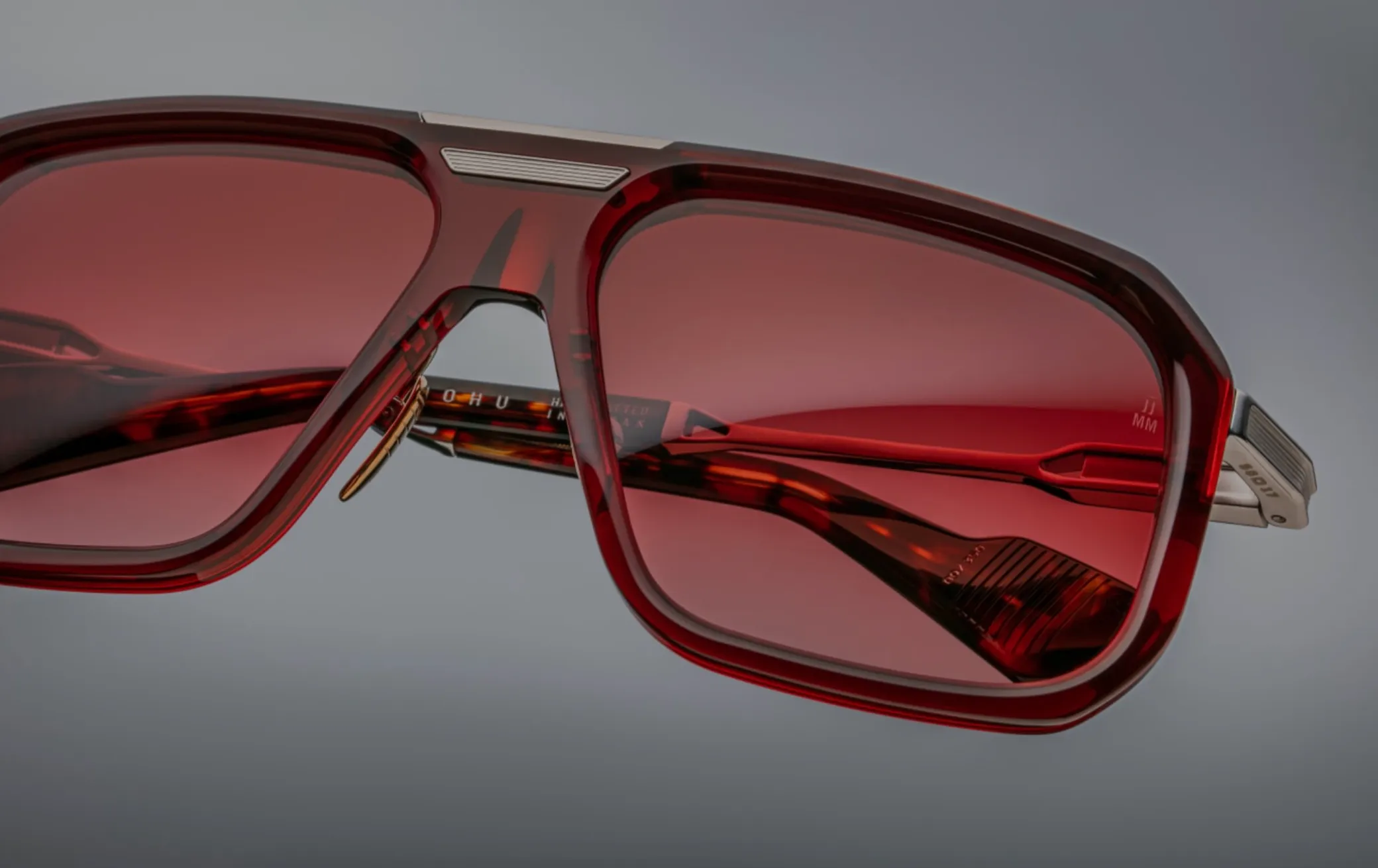 DONOHU-Burgundy / Rose Gradient / Silver
