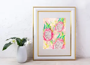 Dragon Fruit Wall Art