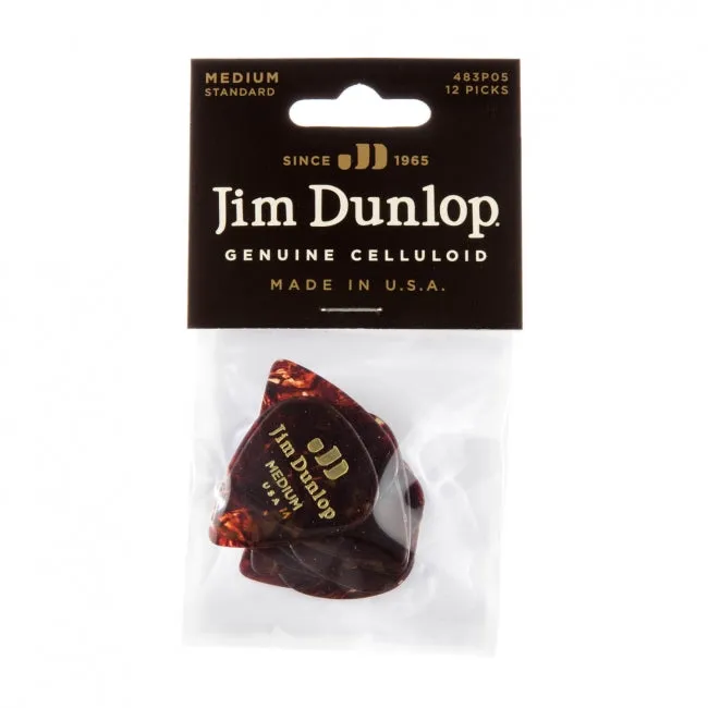 Dunlop Celluloid Medium Shell Classics