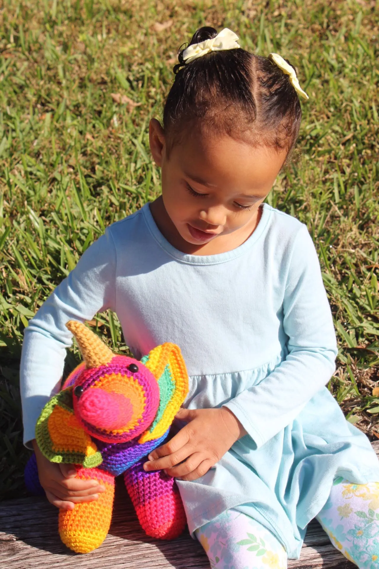 Elicorn (Uniphant) Plushie Crochet Pattern
