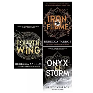 Empyrean Series 3 Books Collection Set by Rebecca Yarros Onyx Storm, Iron Flame