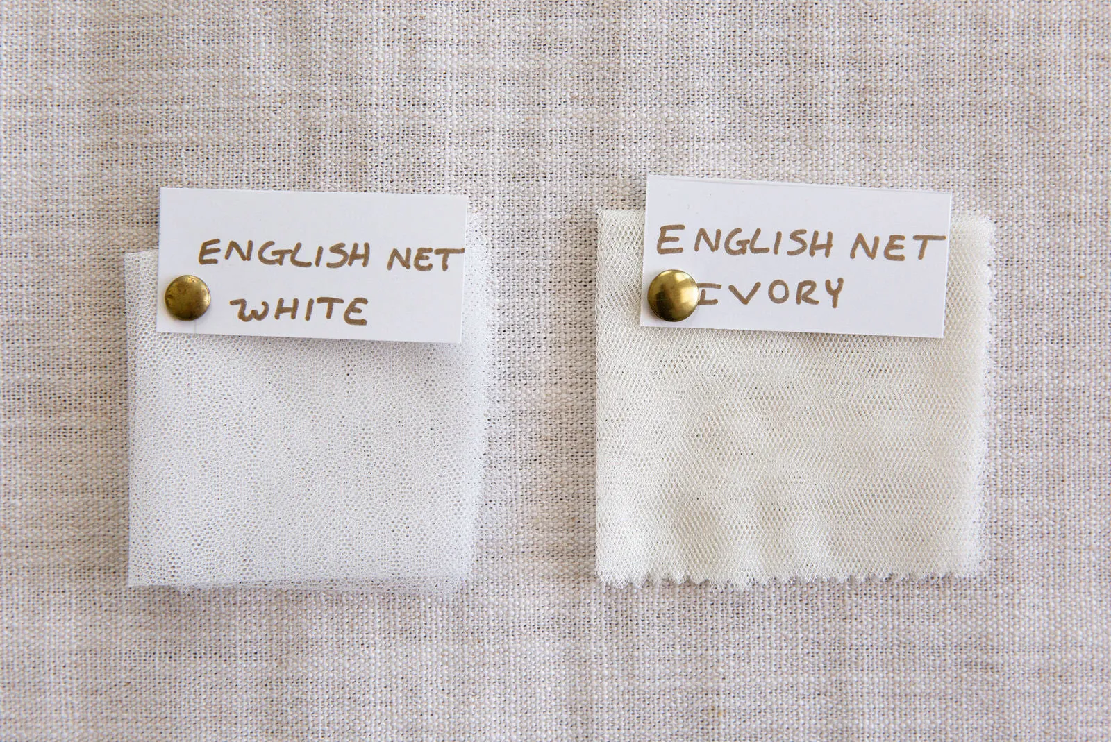English Net Cathedral Wedding Veil, Single Tier Raw Edge Bridal Veil
