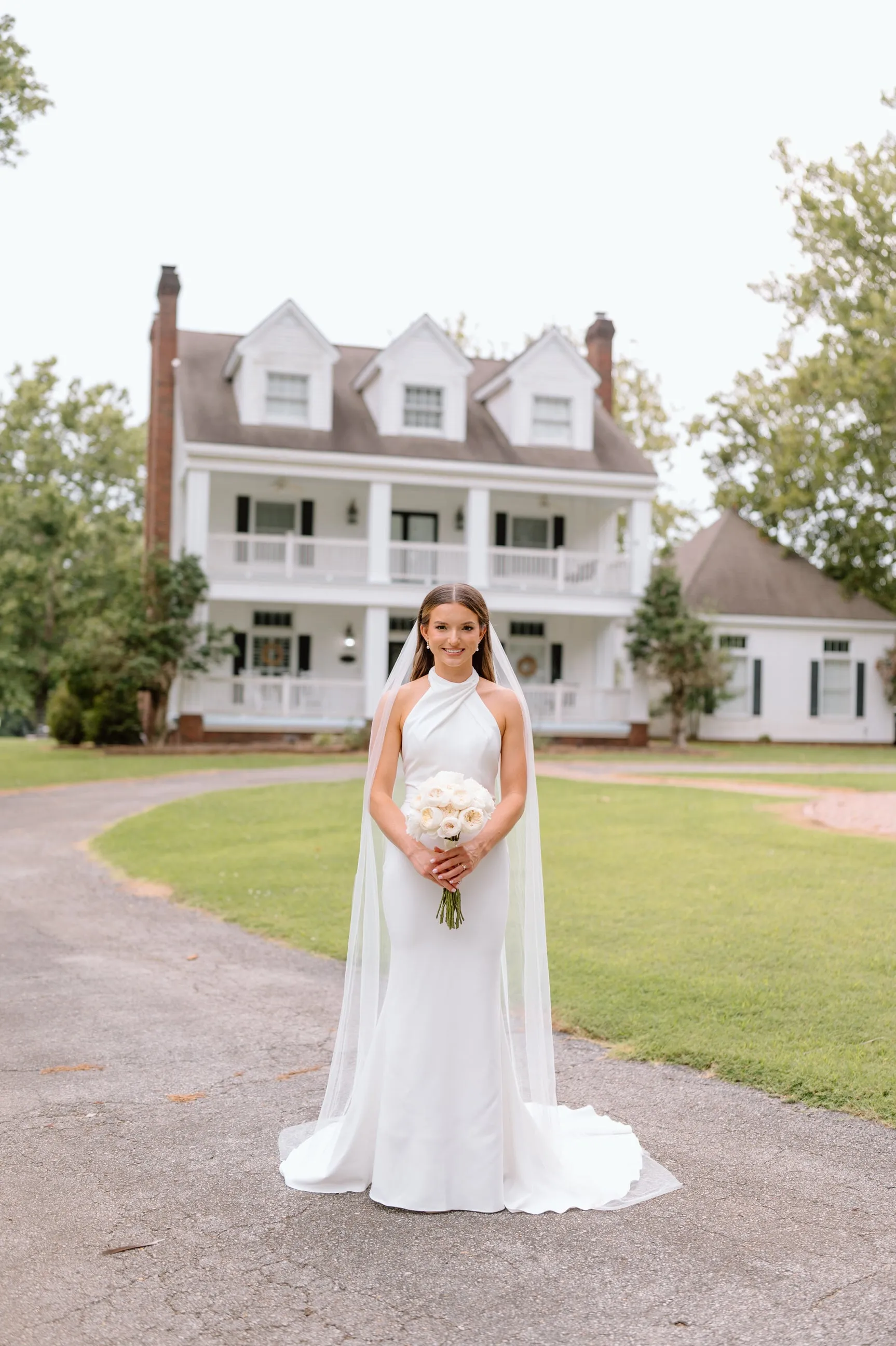 English Net Cathedral Wedding Veil, Single Tier Raw Edge Bridal Veil