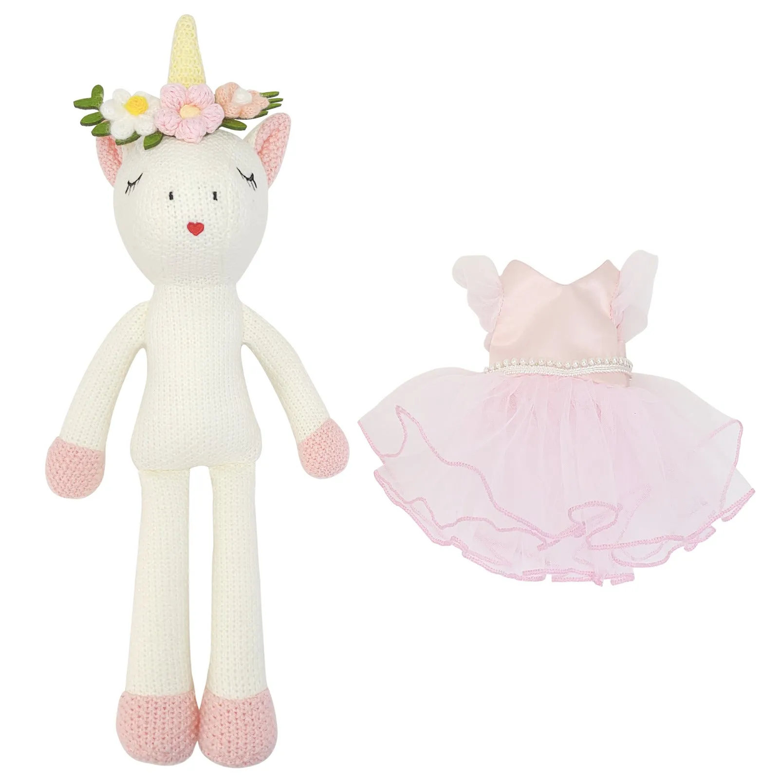 Eunice the Unicorn Pink Dress