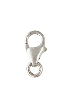 Extra Small Trigger Clasp w/ Ring (4.0x7.0mm), Sterling Silver. #5001825R