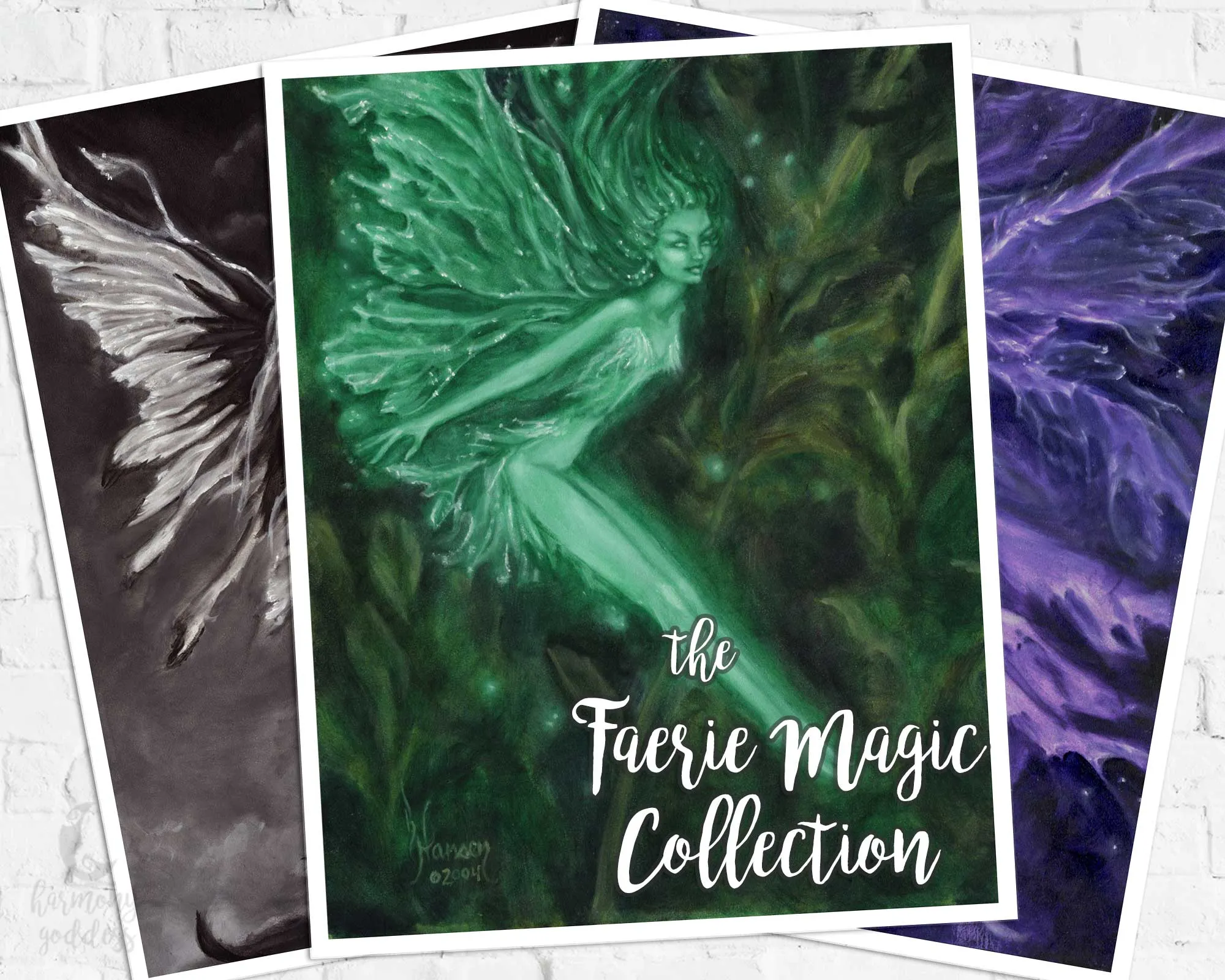 Faerie of the Green pagan fantasy art print
