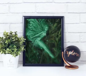 Faerie of the Green pagan fantasy art print