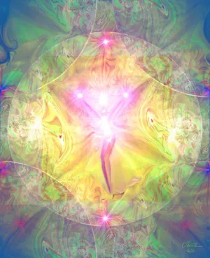 Fairy Art Pastel Wall Decor Fantasy Art Reiki Energy Art 8 x 10 Print