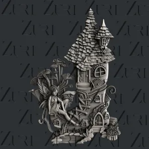 Fairy Cottage Zuri Silicone Mould