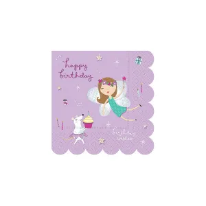 Fantastical Birthday Beverage Napkins - Set of 16