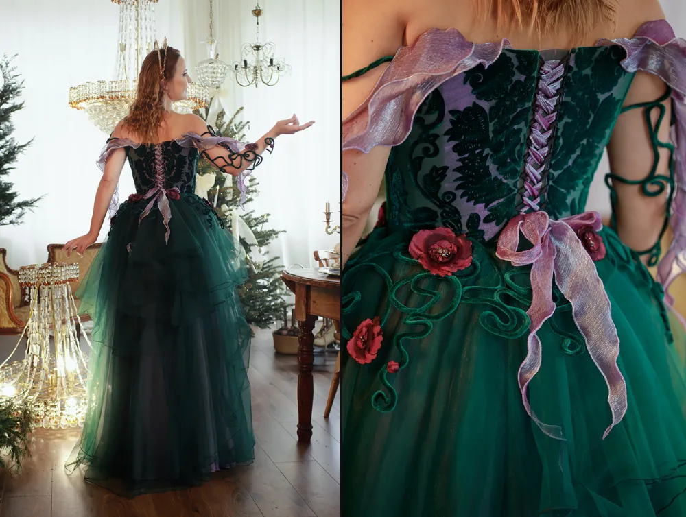 Fantasy Forest Faerie dress