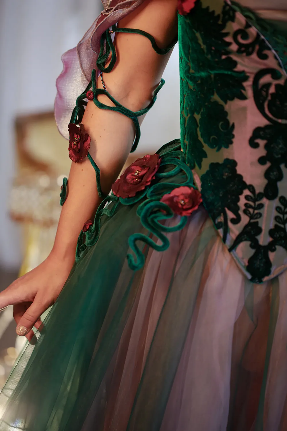 Fantasy Forest Faerie dress