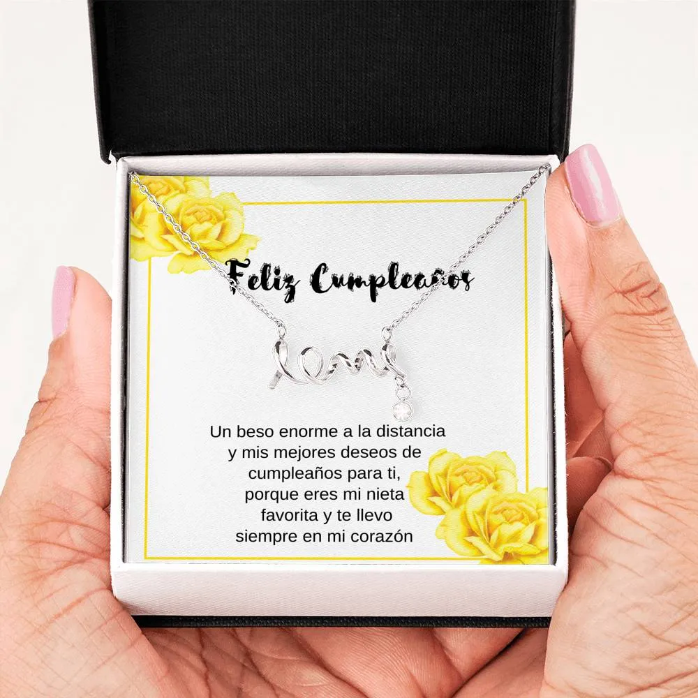 Feliz cumpleaños - Eres mi nieta favorita