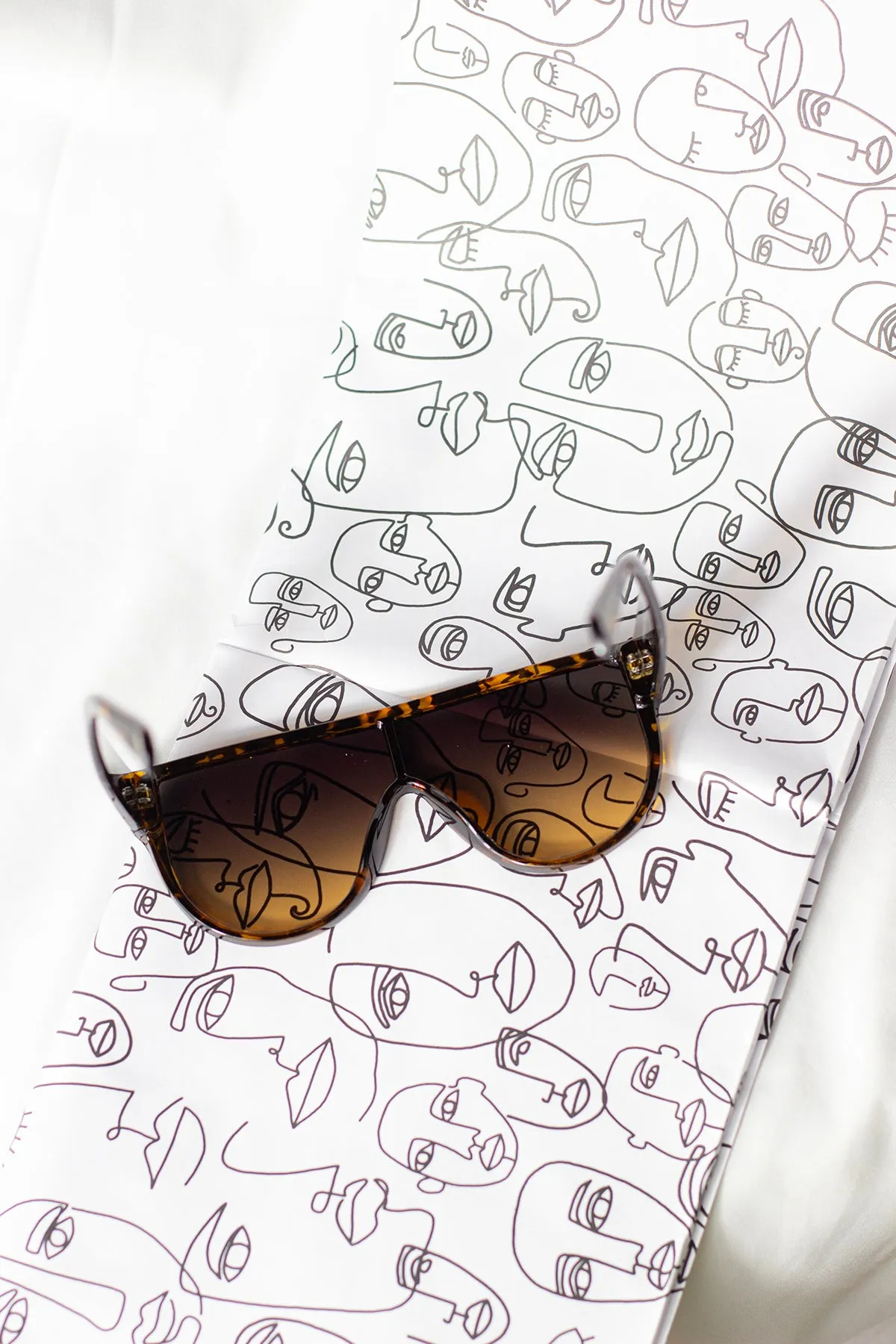 Flat Top Full Lens Sunglasses