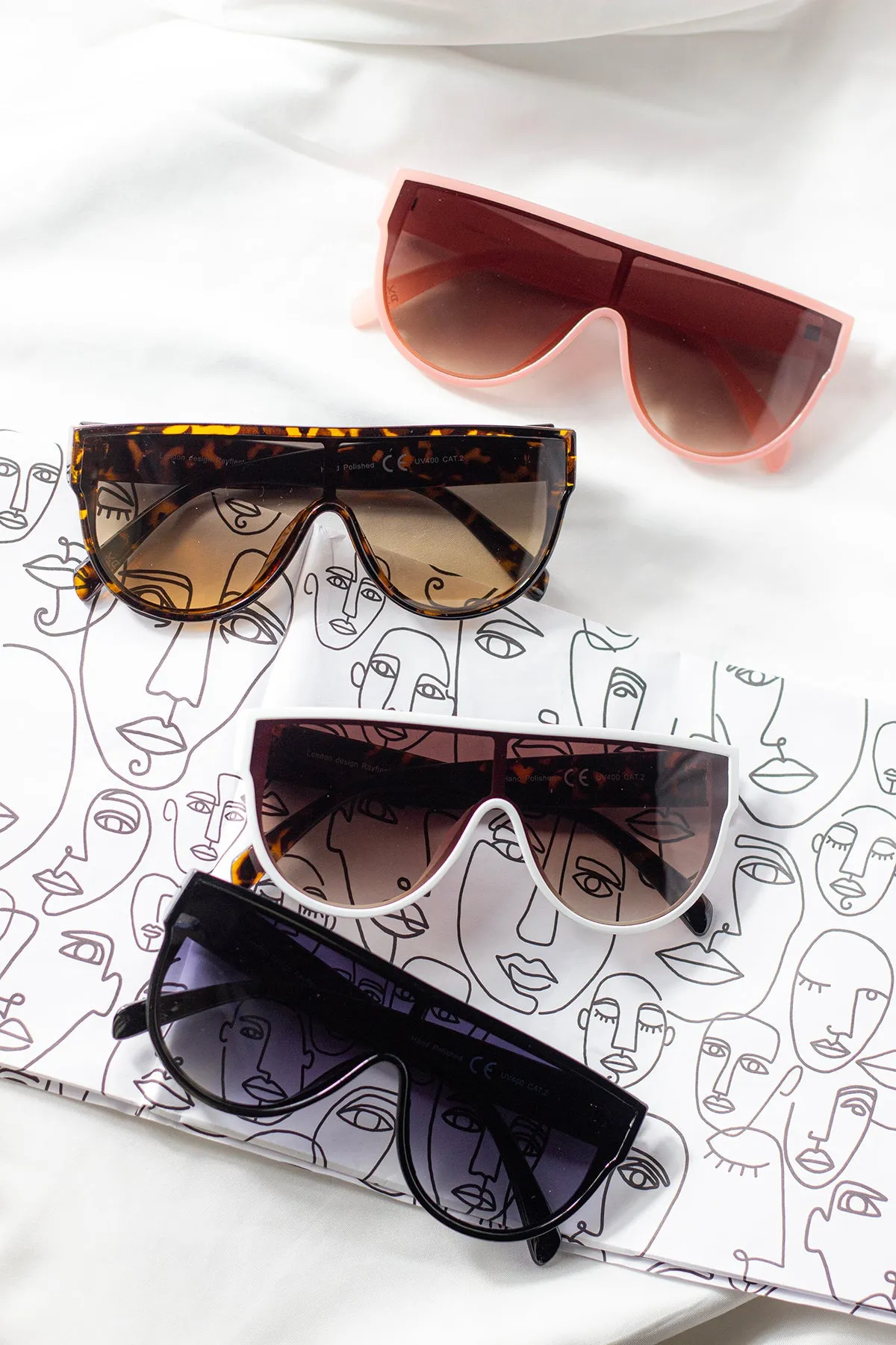 Flat Top Full Lens Sunglasses