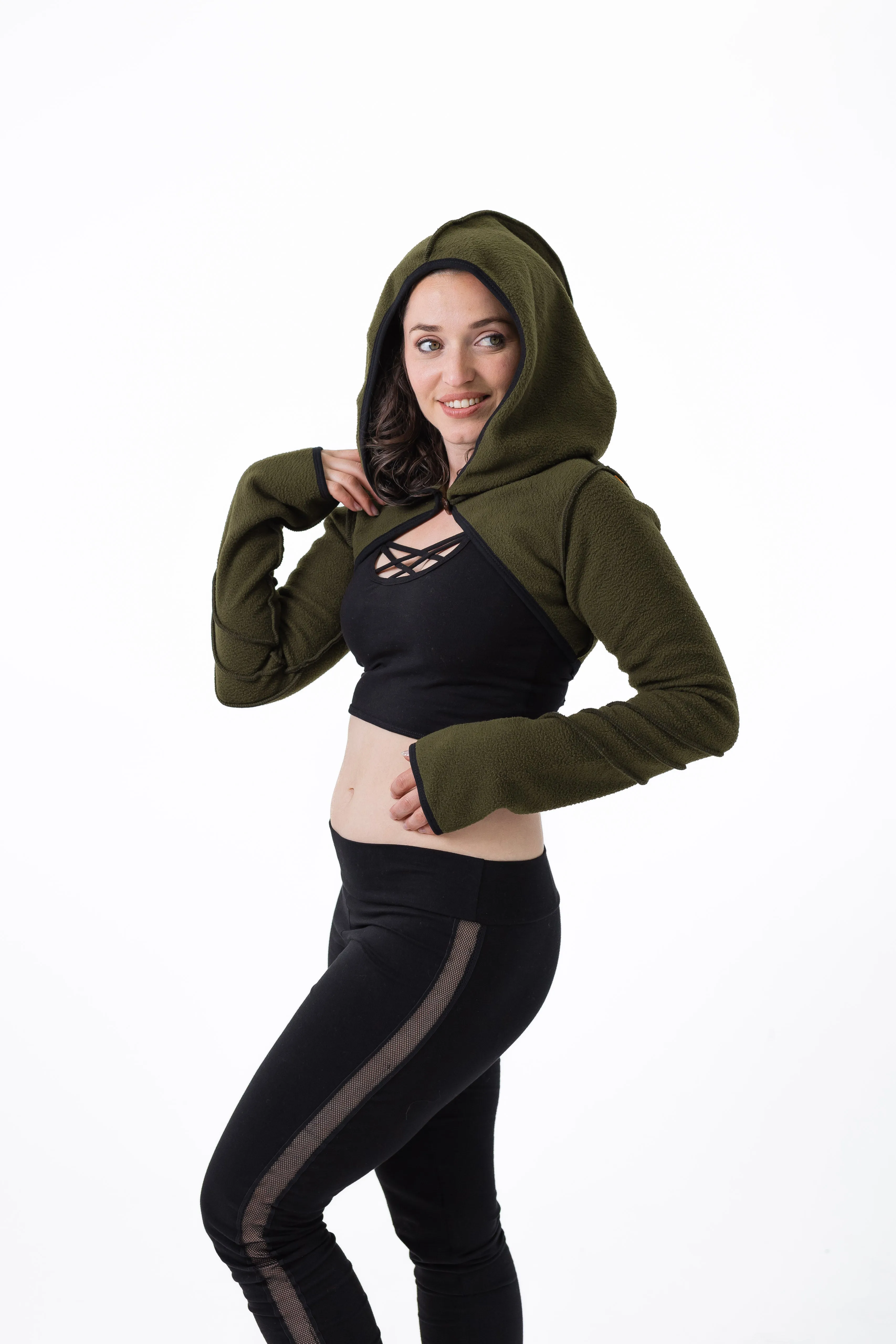 Fleece Pixie Shrug