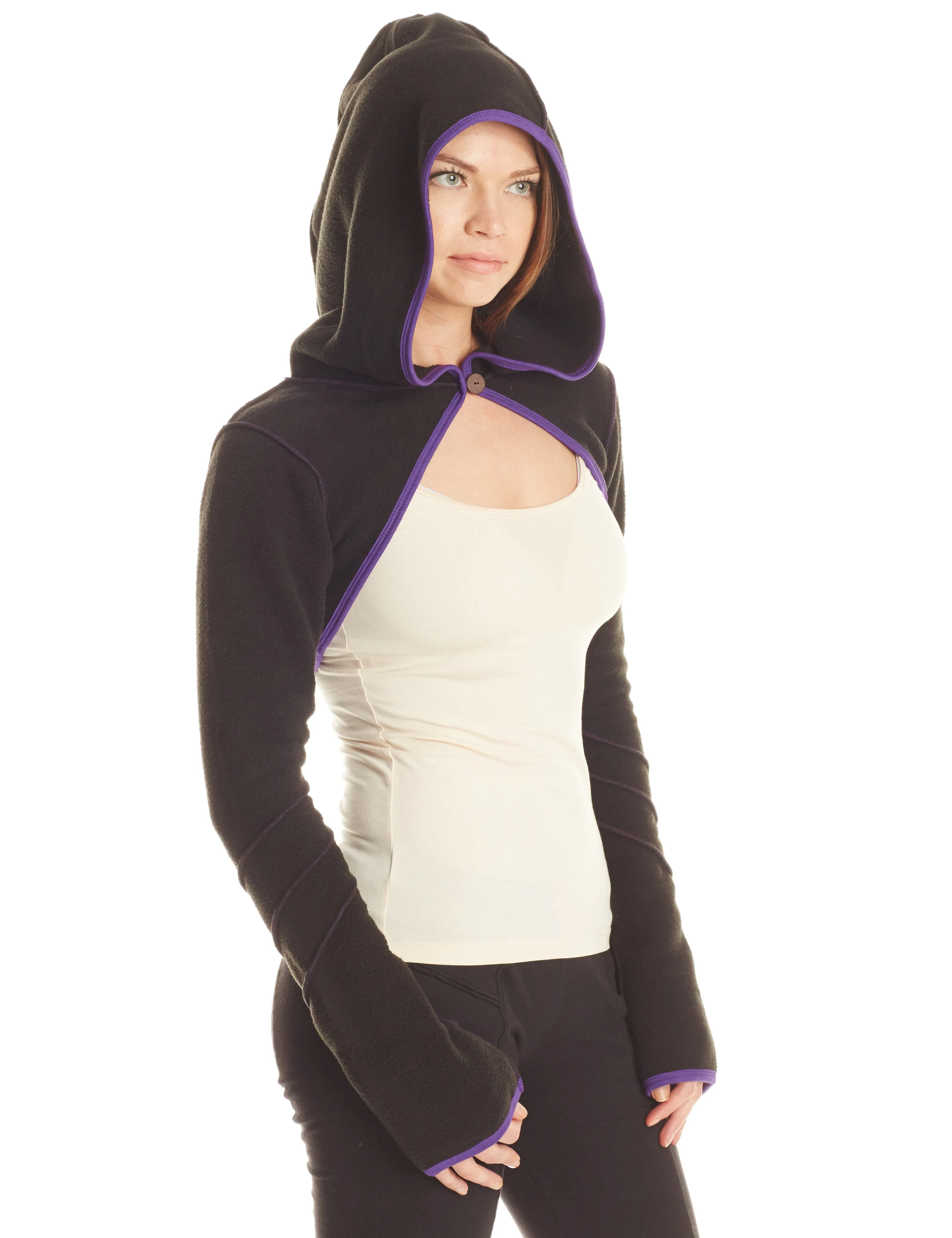 Fleece Pixie Shrug