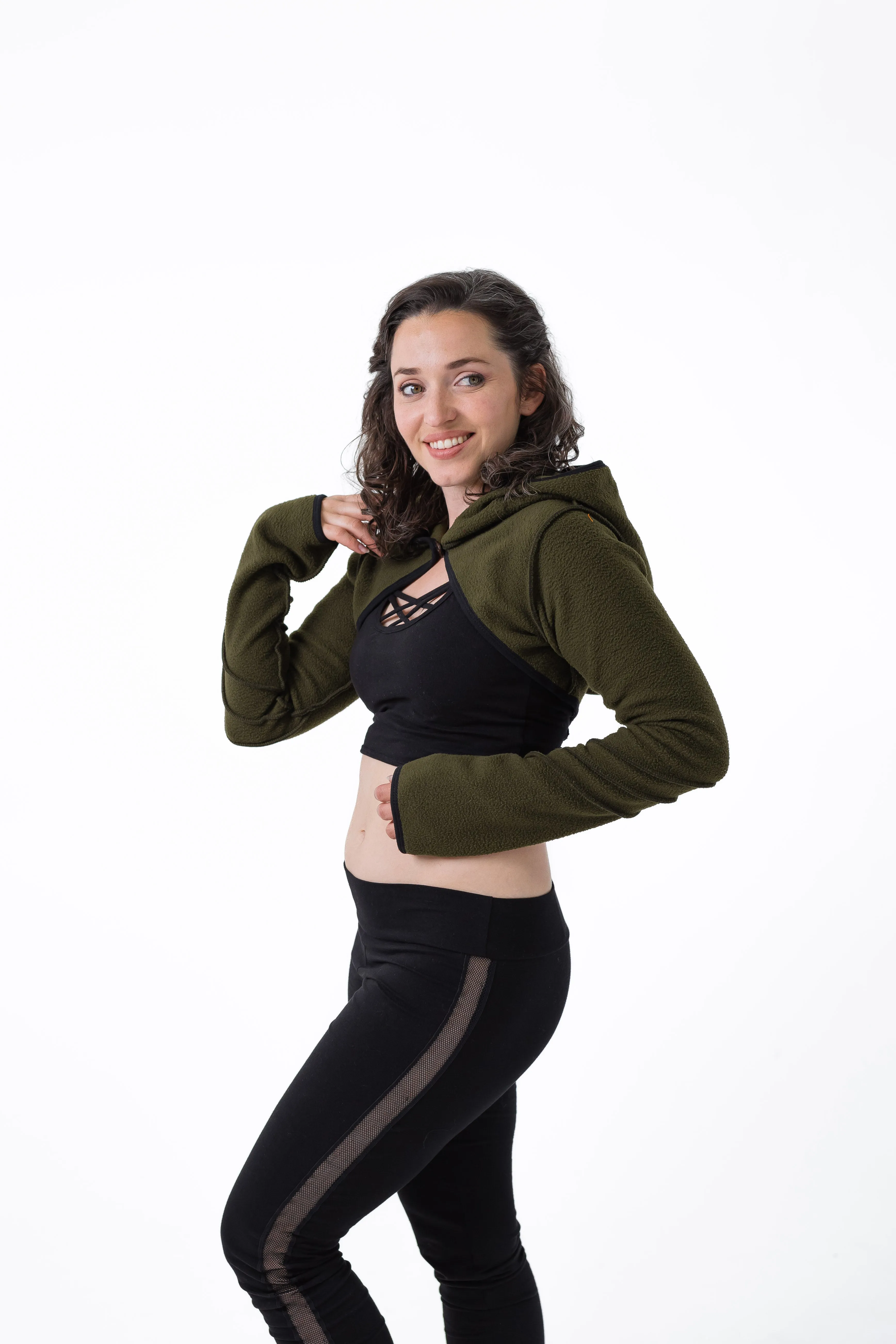 Fleece Pixie Shrug