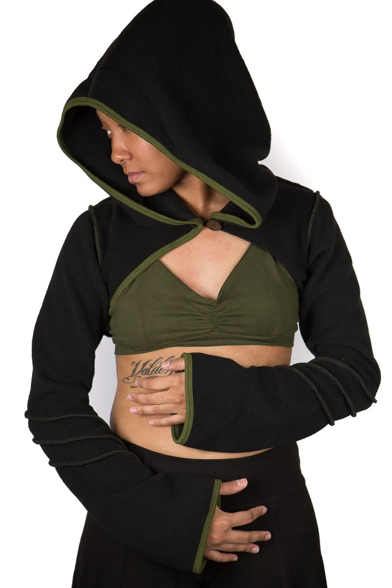 Fleece Pixie Shrug