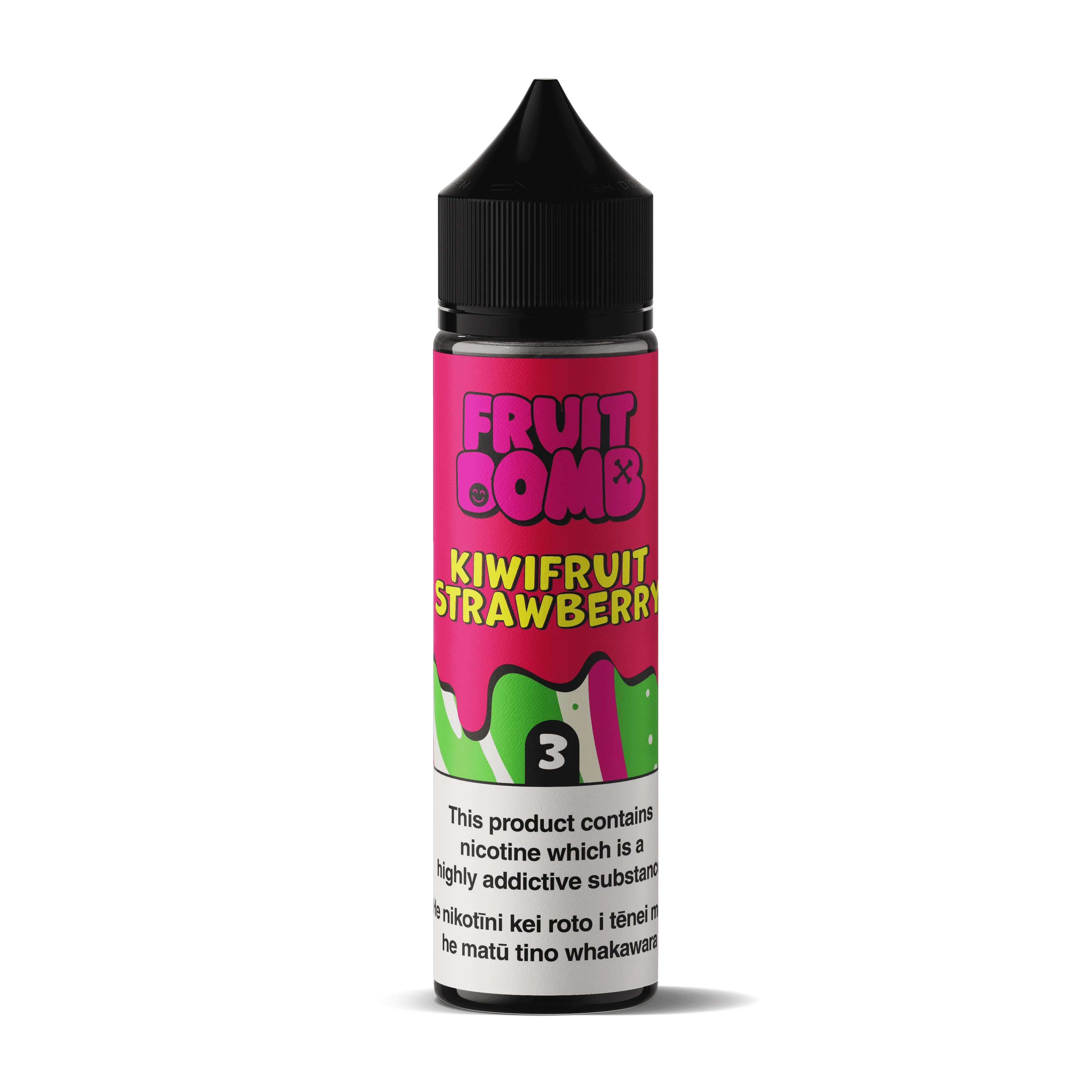 Fruit Bomb - Kiwifruit Strawberry - 60ml (Low Mg Nic Salt)