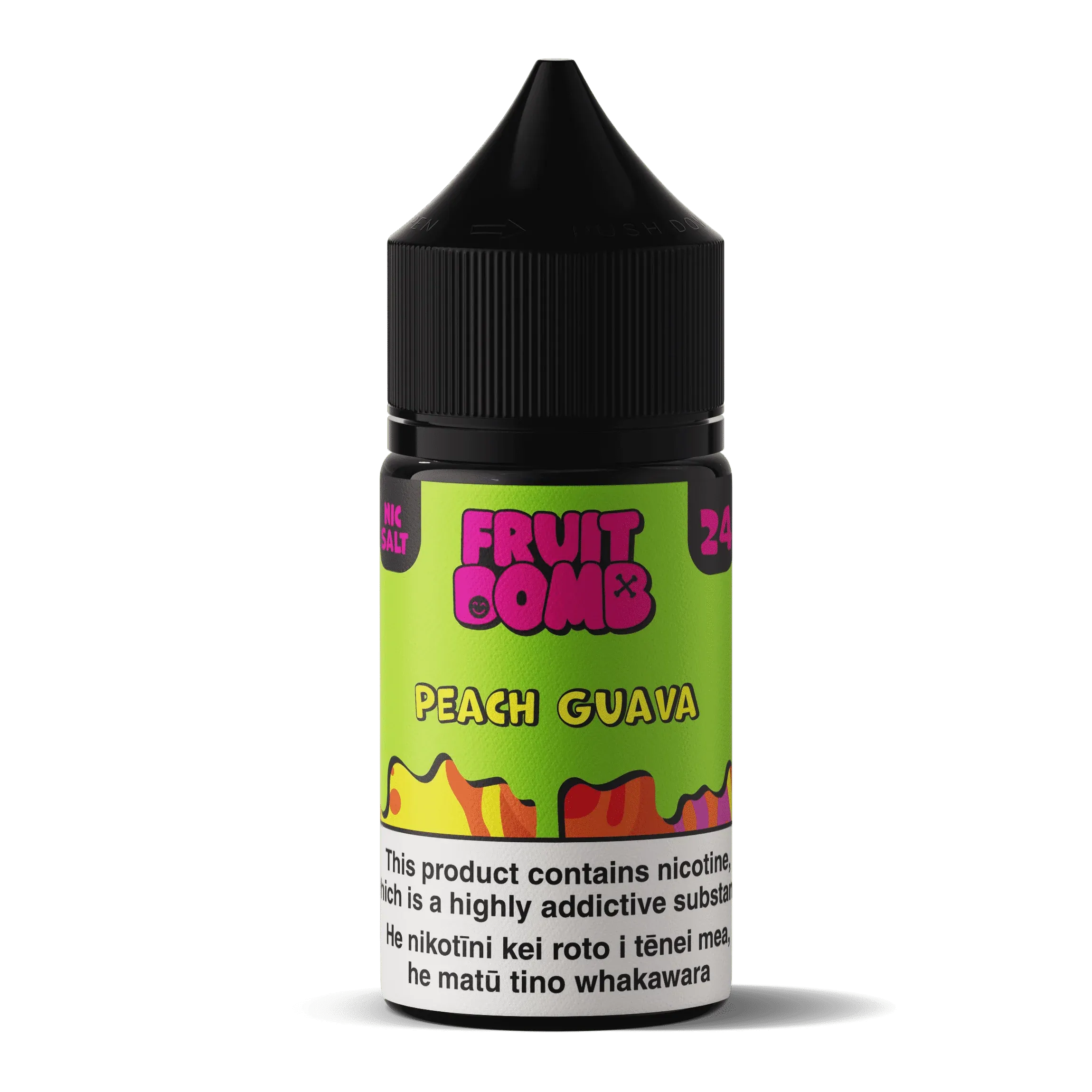 Fruit Bomb Salts - Peach Guava - 30ml