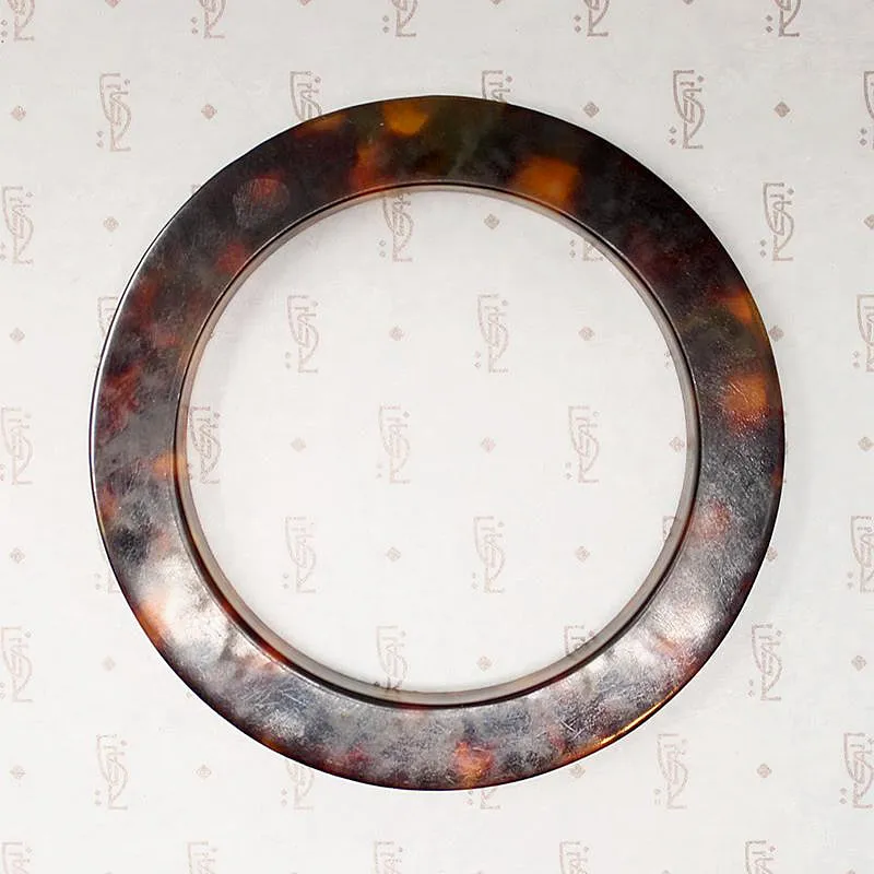 Funky Chunky Art Moderne Celluloid Bangle Bracelet